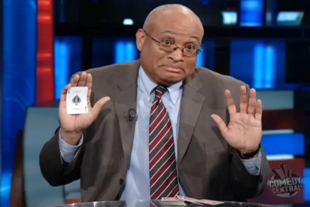 Wilmore, playing the race card on The Daily Show